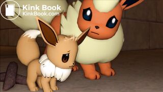 Eevee and Flareon