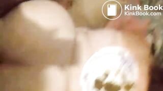 Fucking my SSBBW friend with a plate of my shit on her back after smearing