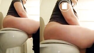 Milf poops on toilet - video 4