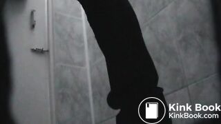 Vintage Scat Voyeur - Cute student in leather outfit