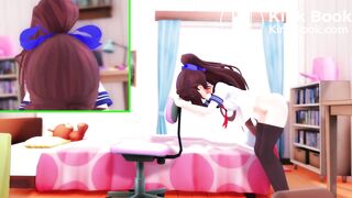 Results of Hikamo putting beer in her ass