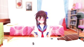 Results of Hikamo putting beer in her ass