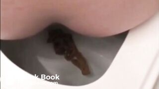 Sexy redhead girl shits diarrhea