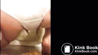 sexy milf pooing and peeing