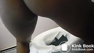Ebonny BBW Taking A Shit