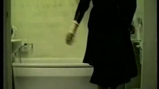 Standing Mature Enema