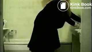 Standing Mature Enema