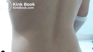 Creative camgirl does dirty anal, shitty atm, piss enema