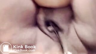 SSBBW Peeing and Pooping on Foil