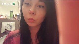 Sexy teen toilet pooping and farting - video 15