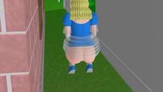 ANIME PRINCESS SHITS IN ALLEY