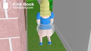 ANIME PRINCESS SHITS IN ALLEY