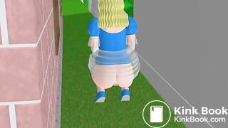 ANIME PRINCESS SHITS IN ALLEY