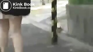 outdoors pooping accidents 004 - desperate japan girl diarrhea in panties