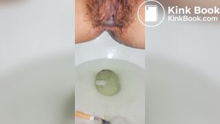 Toilet poop - video 87