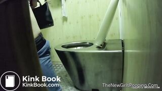 2 girls caught pooping