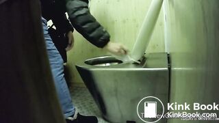 2 girls caught pooping