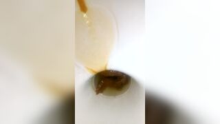 Scat farming women's toilet