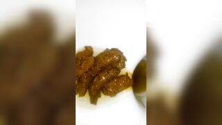 Scat farming women's toilet