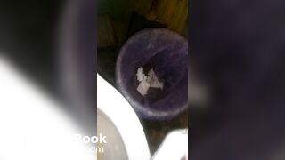 Scat farming women's toilet