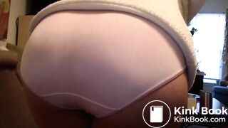 cute girl panty poop - video 2