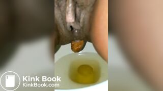 Ebony pushing it out