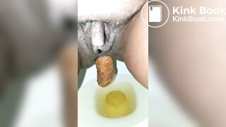 Ebony pushing it out