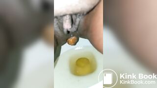 Ebony pushing it out