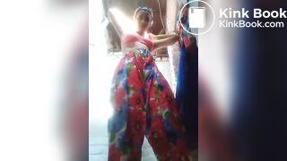 Indian girl pee and poop