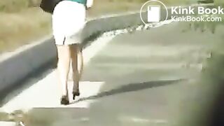 outdoors pooping accidents 002 (desperate girl diarrhea in panties)