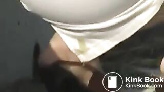 outdoors pooping accidents 002 (desperate girl diarrhea in panties)