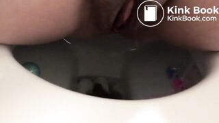 Toilet pooping - video 128