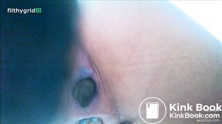 beautiful and sexy girl shitting and pissing - video 2