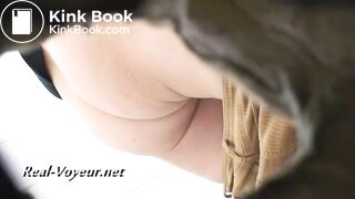 Grannies pooping and pissing in public toilets