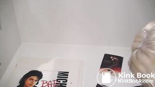 Watch my ass push out a huge hard log