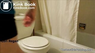 Sexy teen toilet diarrhea farting - video 33