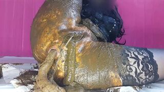 Shitting from pussy part 1