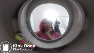 PINK HAIR BOWLCAM SHIT