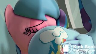 Rainbow dash scat