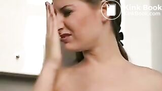 Beautiful girl pooping his tights