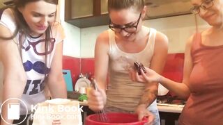 3 Girls Make shit brownies and eat them (Part 2)