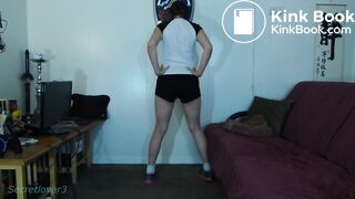 Pooping on gym shorts