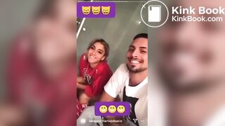 Chilean girl pooping