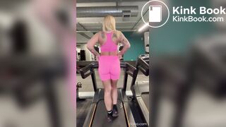 Lana Huckaby , Summer_Fox Babestaion, flash in gym