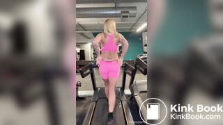 Lana Huckaby , Summer_Fox Babestaion, flash in gym