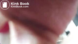 Latina celebrates xmas by putting shit in her pussy