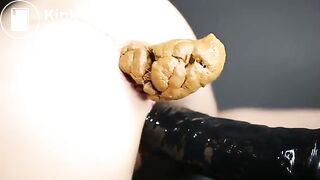 Dildo pooping - video 3