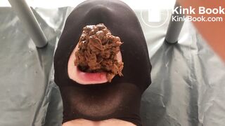 Creamy shit in mouth - video 2