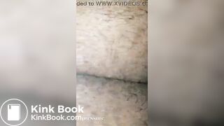 Ebony Let's BF Clean Her Ass