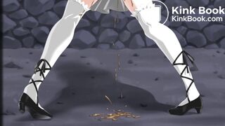 JAPANESE POOPING GIRL ANIMATION - video 34